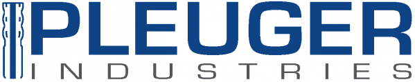 Logo pleuger industries avec fond blanc